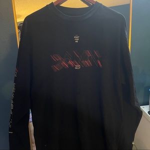2017 Long Sleeve Kendrick Lamar DAMN Tour Shirt
